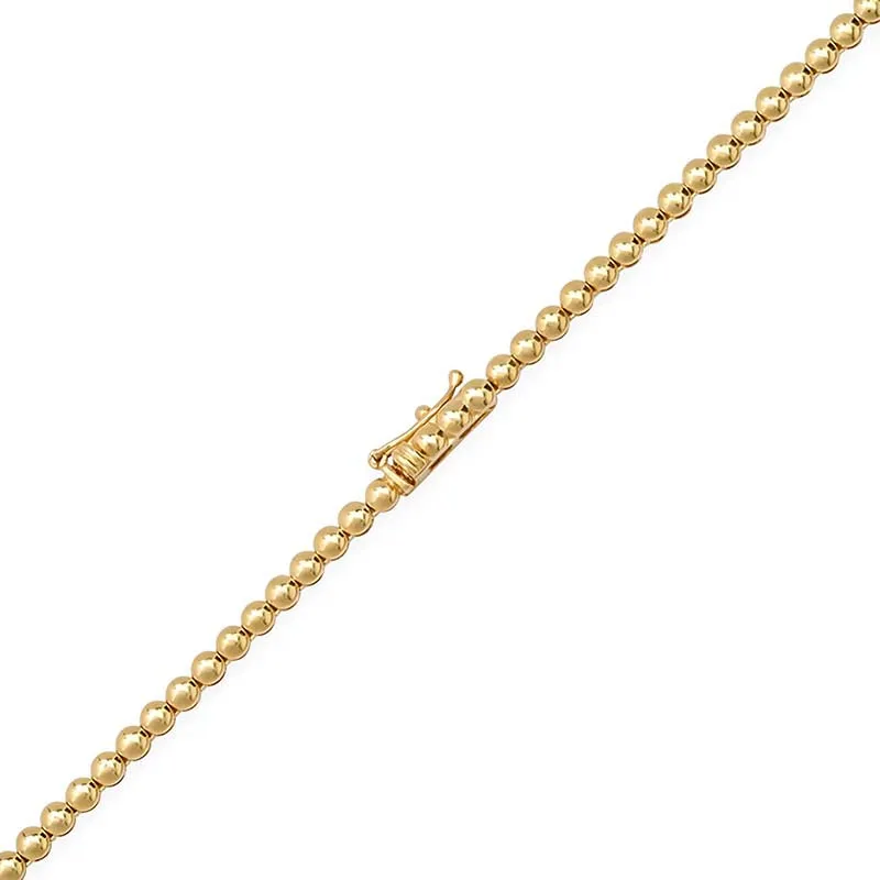 1/3 Illusion Set Diamond Flower Tennis Necklace