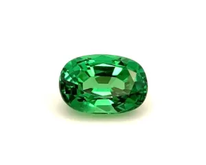 1.42 Carat Tsavorite Garnet Oval, Loose 3-Stone Ring or Pendant Unset Gemstone