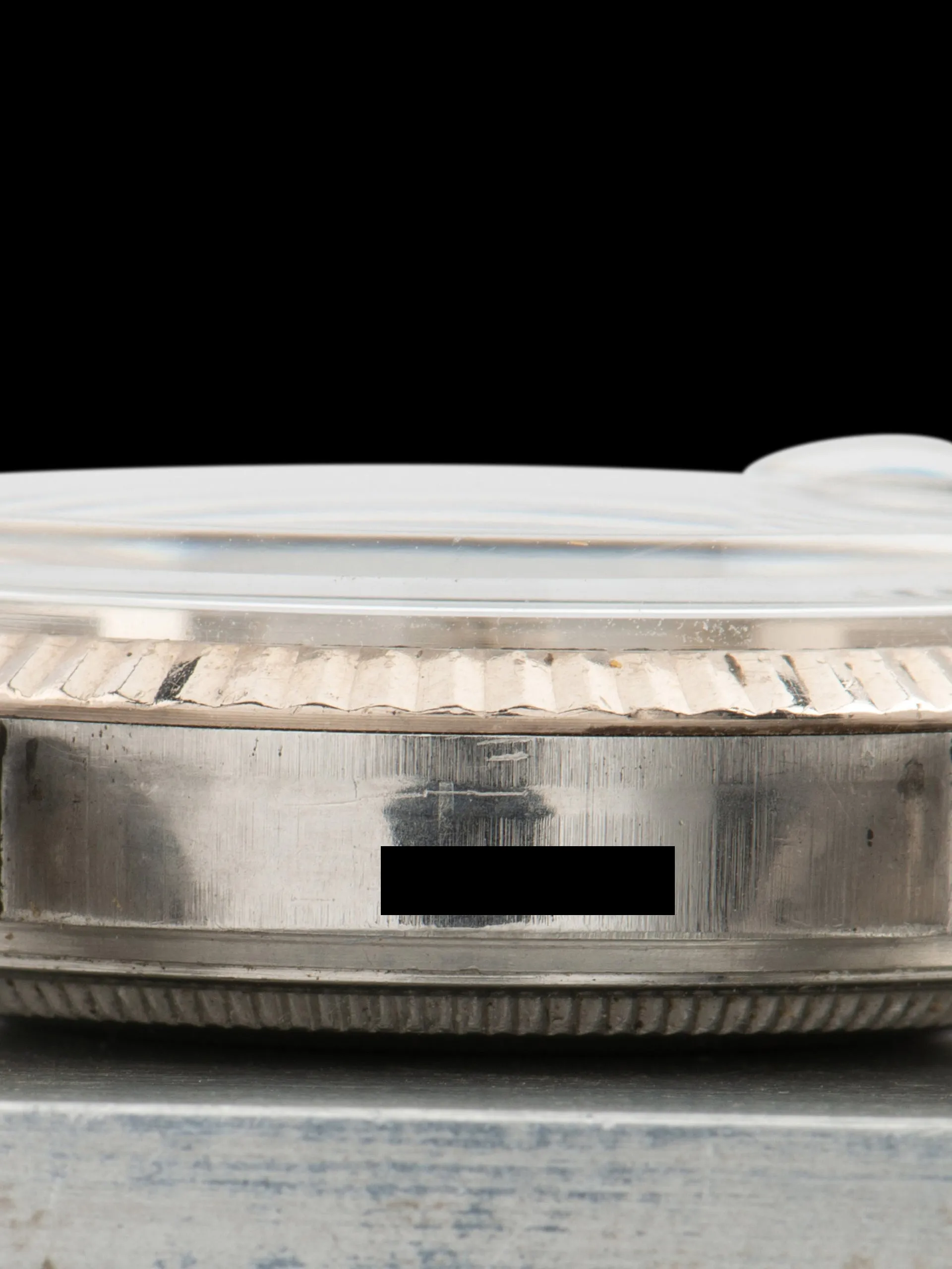 1970 Rolex Datejust (Ref. 1601) Silver Linen Non-Luminous Dial