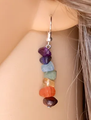 7 Chakra Earrings