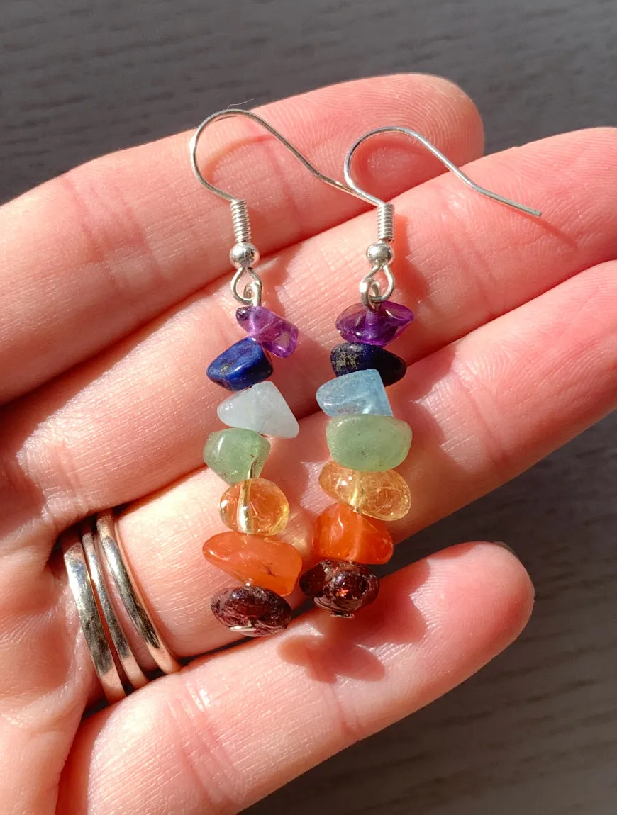 7 Chakra Earrings