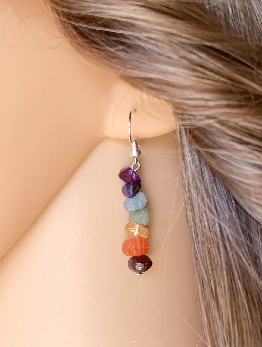 7 Chakra Earrings