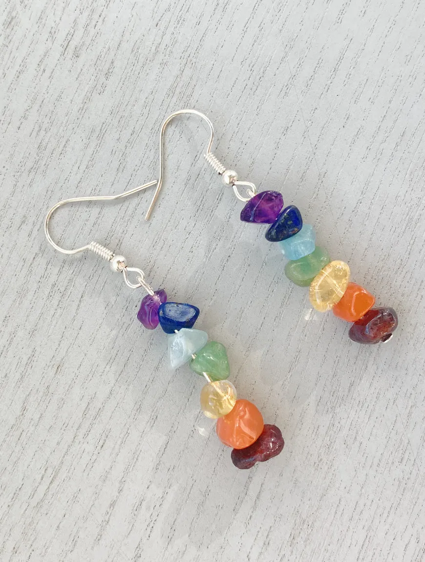 7 Chakra Earrings