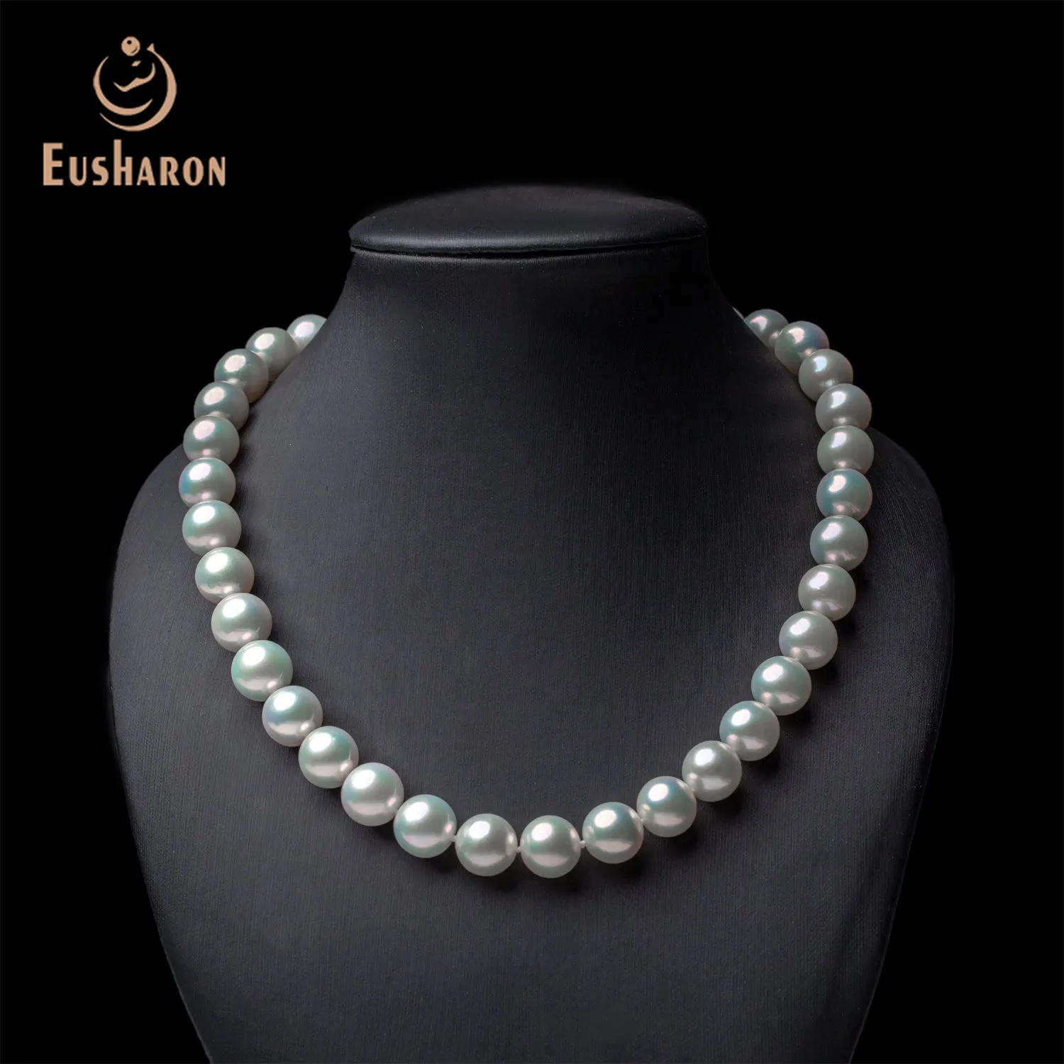 9-12mm AAA  White Edison Pearl Necklace