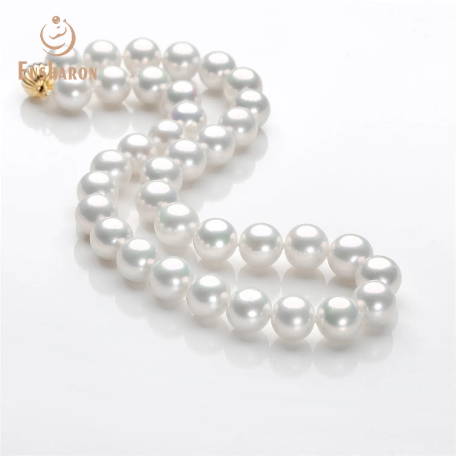 9-12mm AAA  White Edison Pearl Necklace