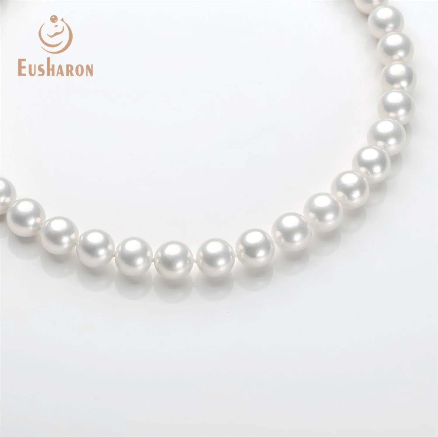 9-12mm AAA  White Edison Pearl Necklace