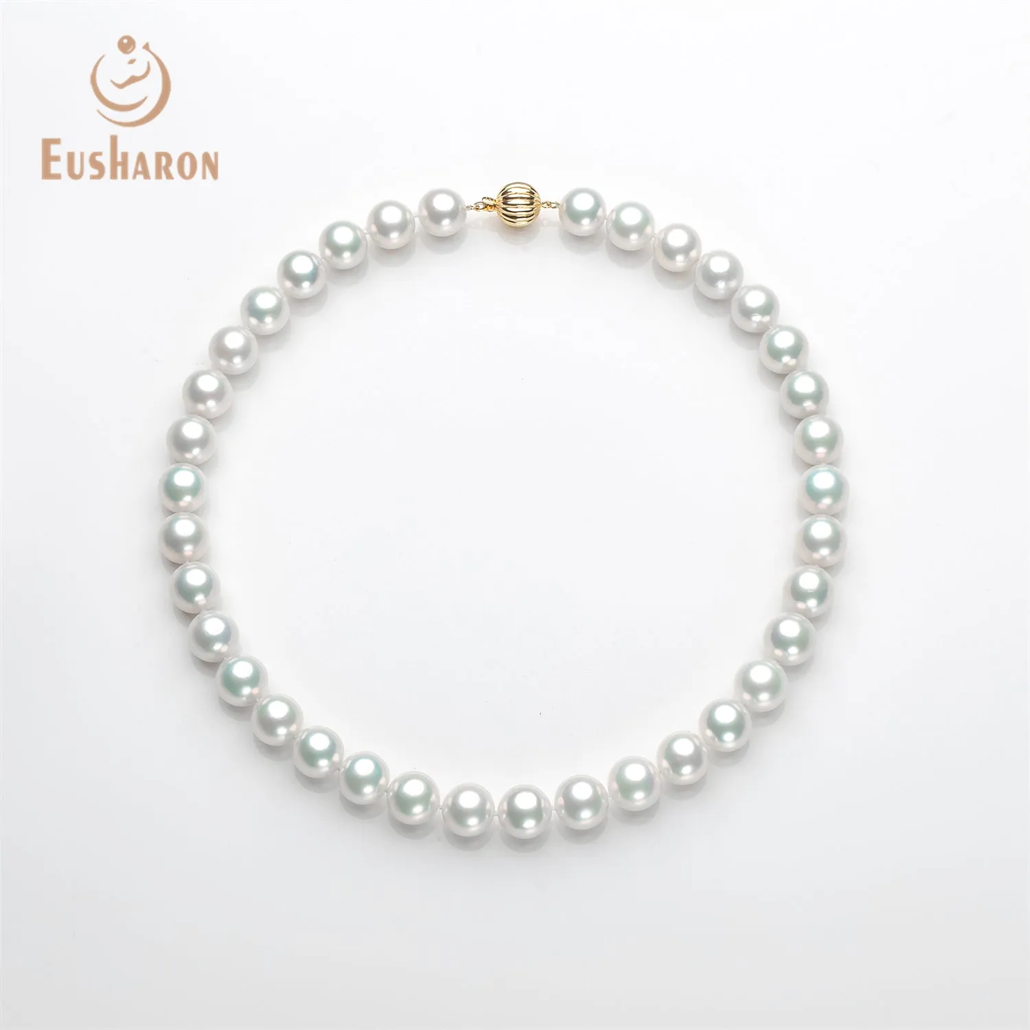 9-12mm AAA  White Edison Pearl Necklace