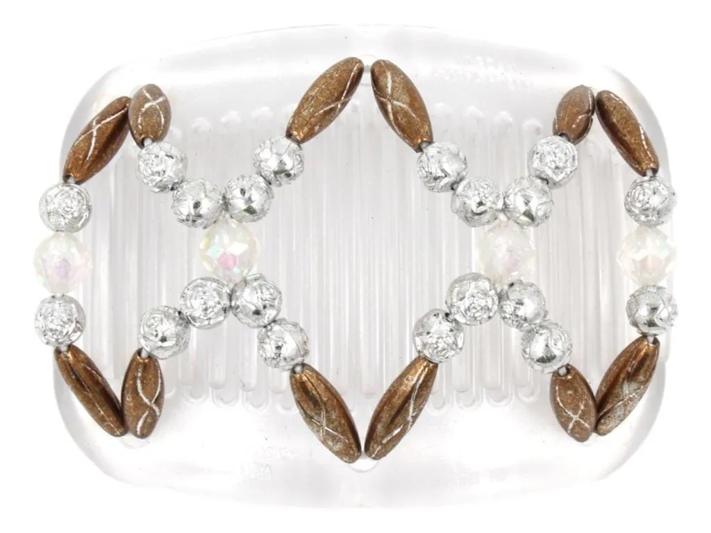 African Butterfly Hair Comb - Dalena Clear 136