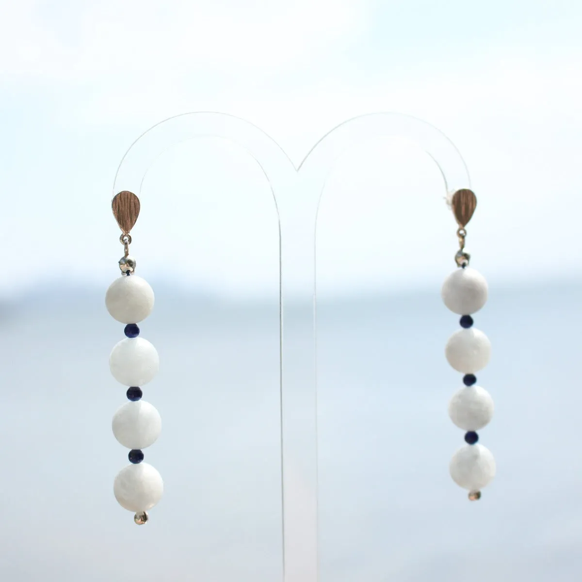 Aquamarine Drop Earrings