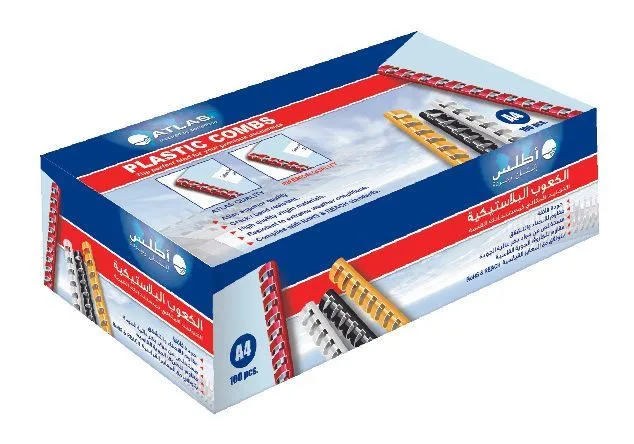 Atlas A4 Binding Comb Blue 22mm
