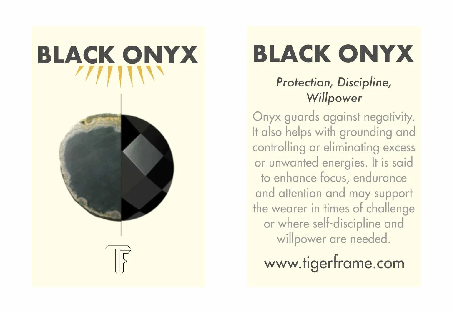 AURORA HALF MOON EARRINGS - BLACK ONYX - SILVER