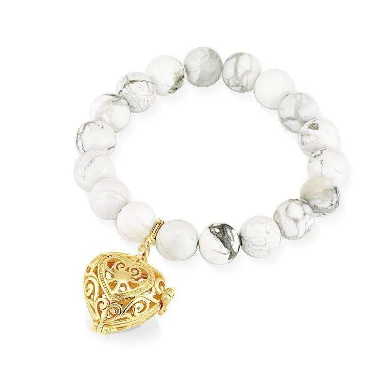 Bead Perfumed Bracelet - Passion Gold