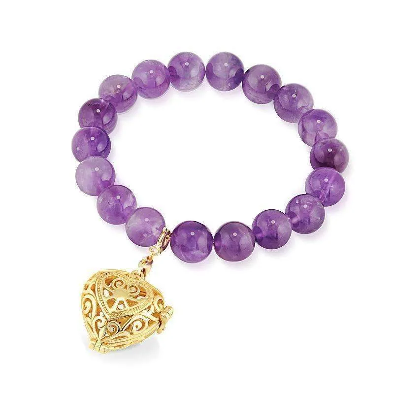 Bead Perfumed Bracelet - Passion Gold