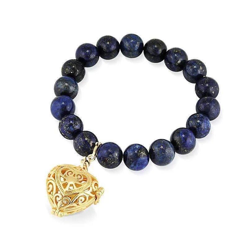 Bead Perfumed Bracelet - Passion Gold