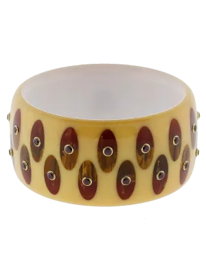 Beige Bakelite Bangle