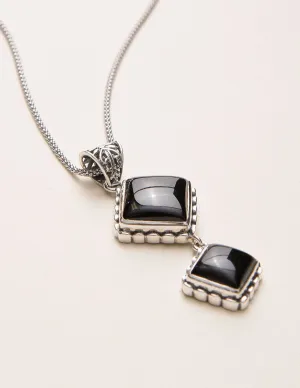 Black Onyx Vintage Pendant