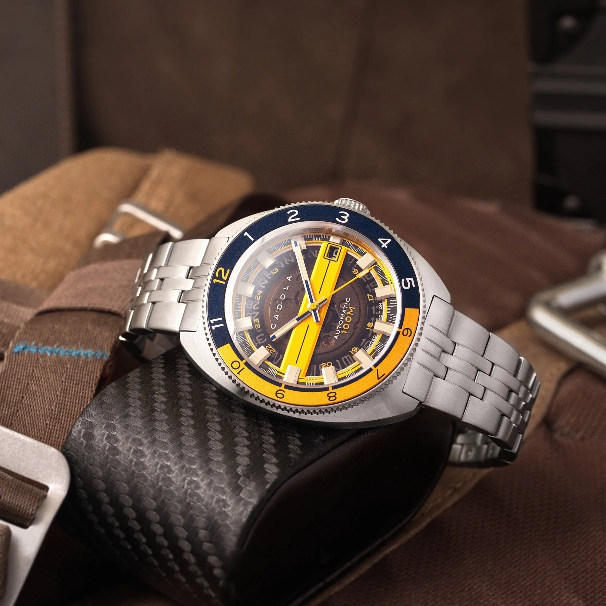 Cadola 1977 Automatic Limited Edition Pennant Blue