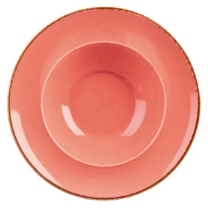 Coral Pasta Plate 26cm - Pack 6