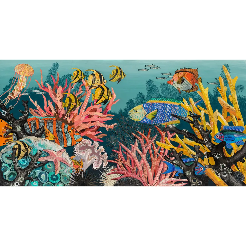 CORAL REEF limited edition paper print
