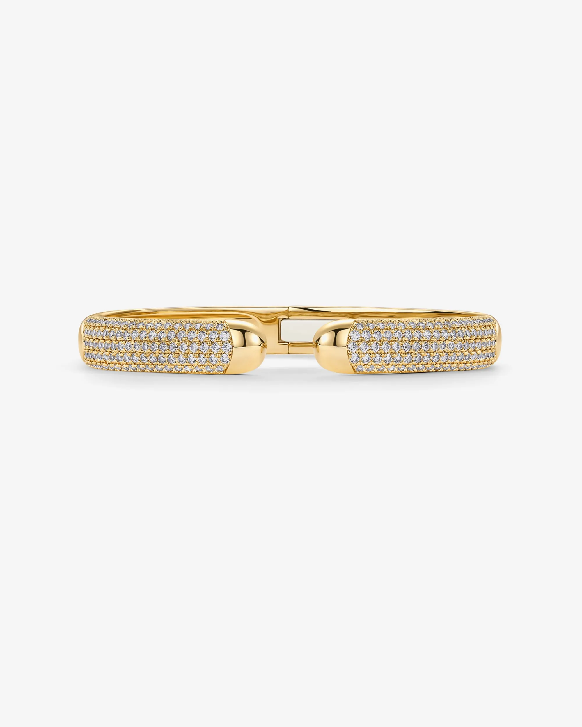 Cubic Zirconia Pave Bangle