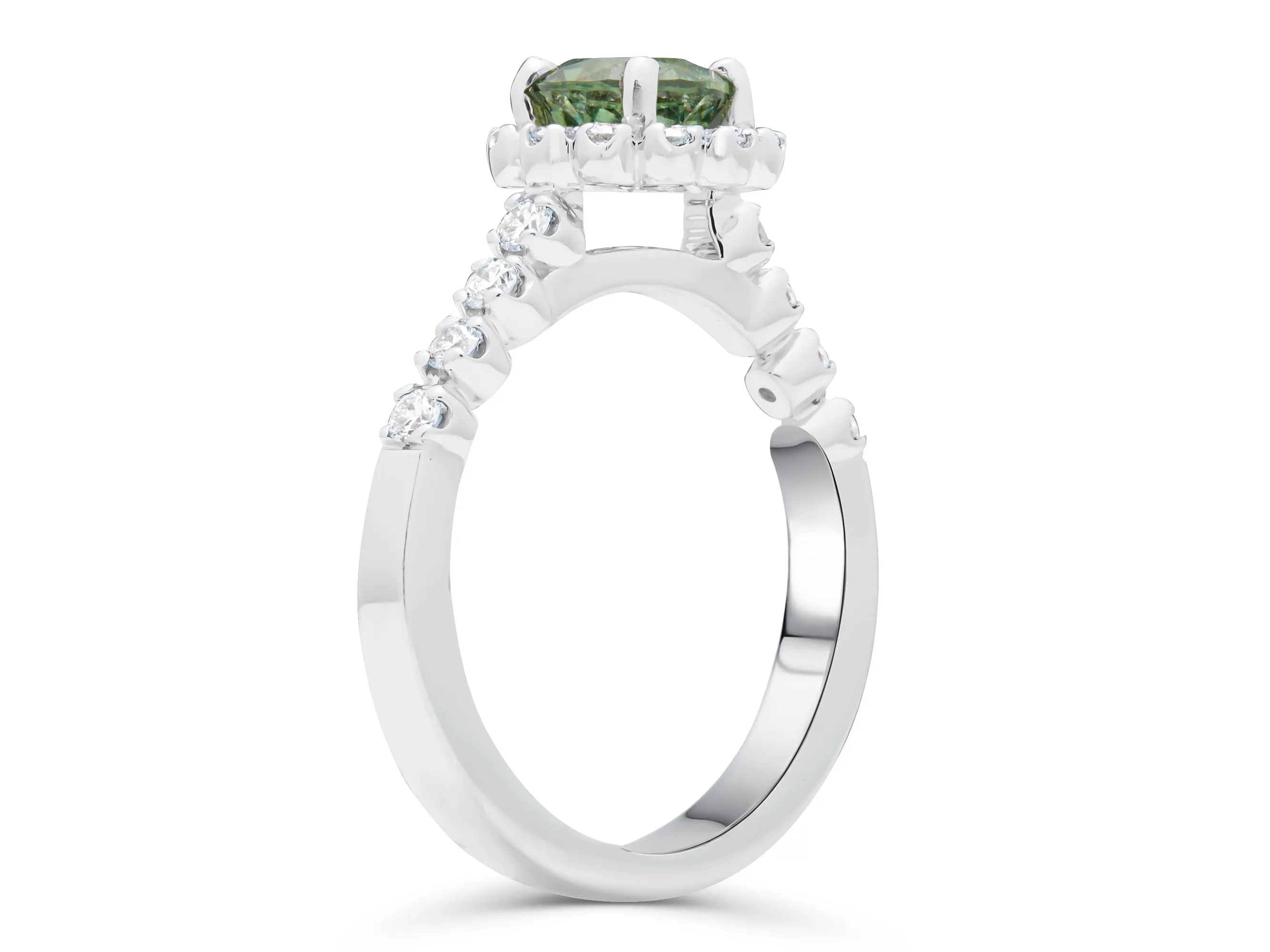 Demantoid Garnet Tsarina Ring