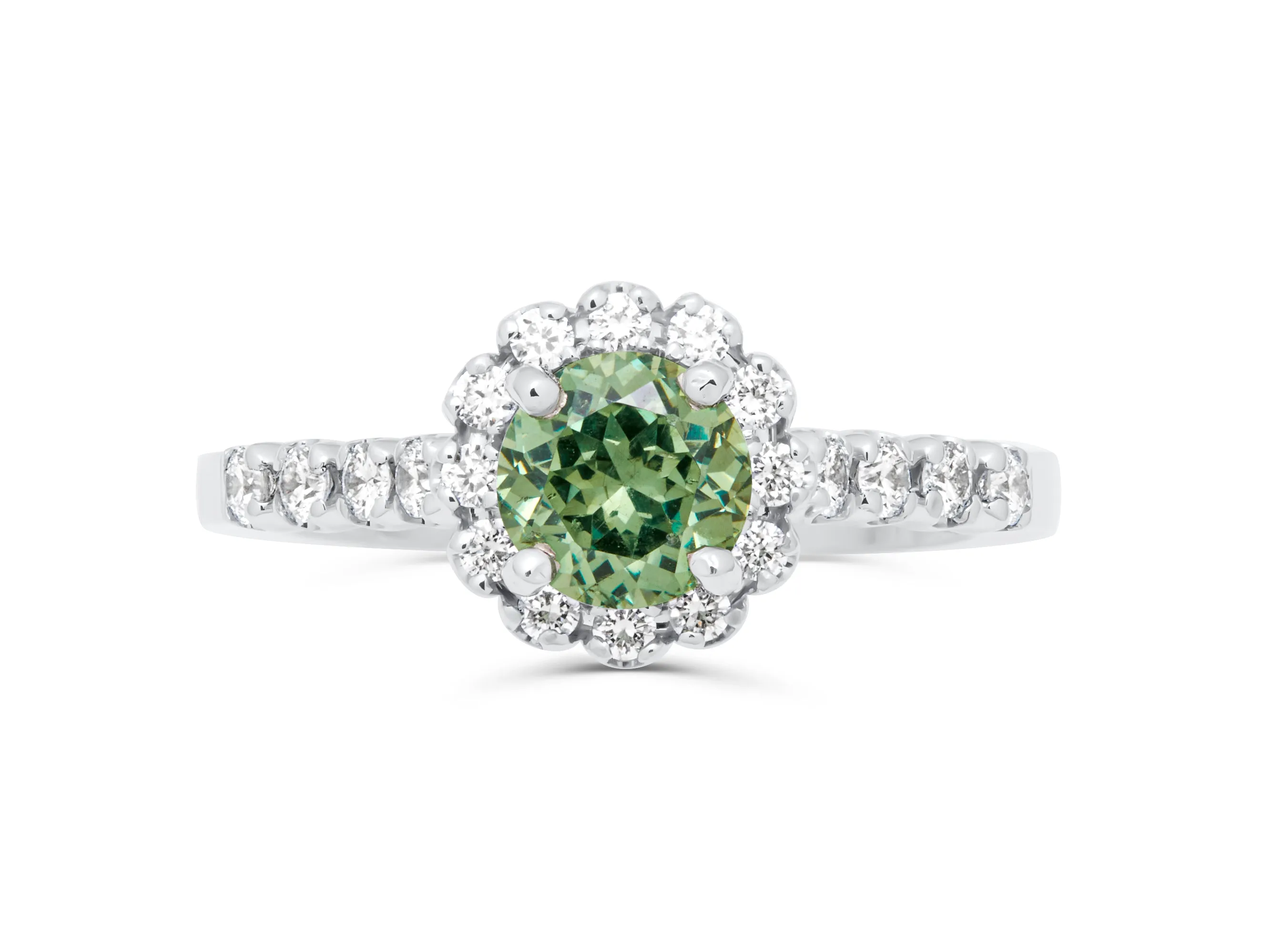 Demantoid Garnet Tsarina Ring