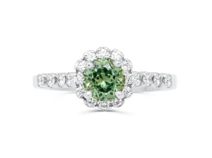 Demantoid Garnet Tsarina Ring