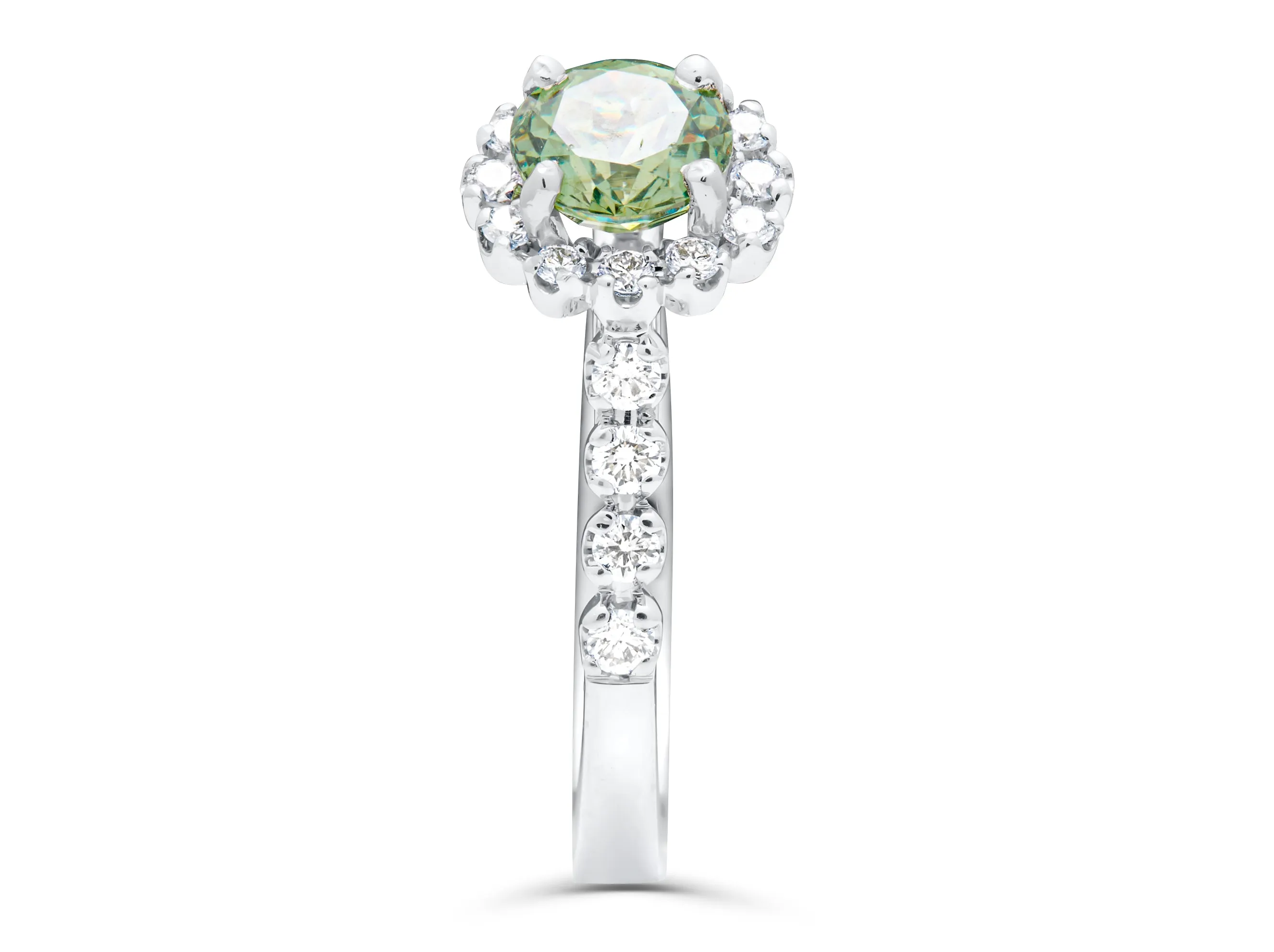 Demantoid Garnet Tsarina Ring