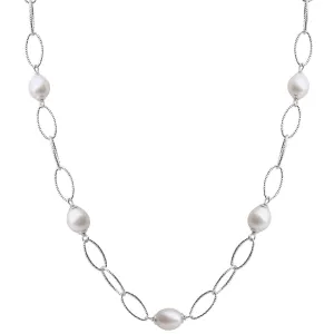 Freshwater Pearl Station Necklace