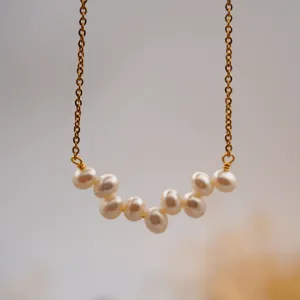 Friancie Pearl Choker Necklace