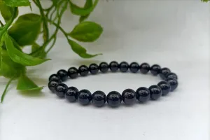Garnet Bead Bracelet