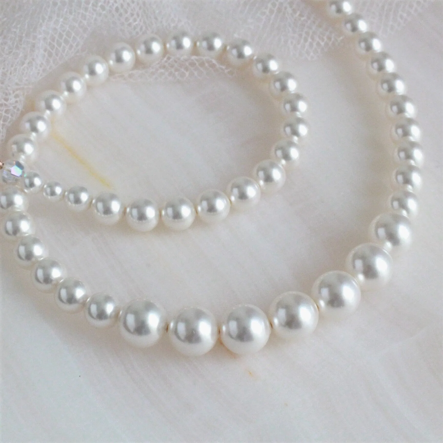 Graduating Pearl Necklace