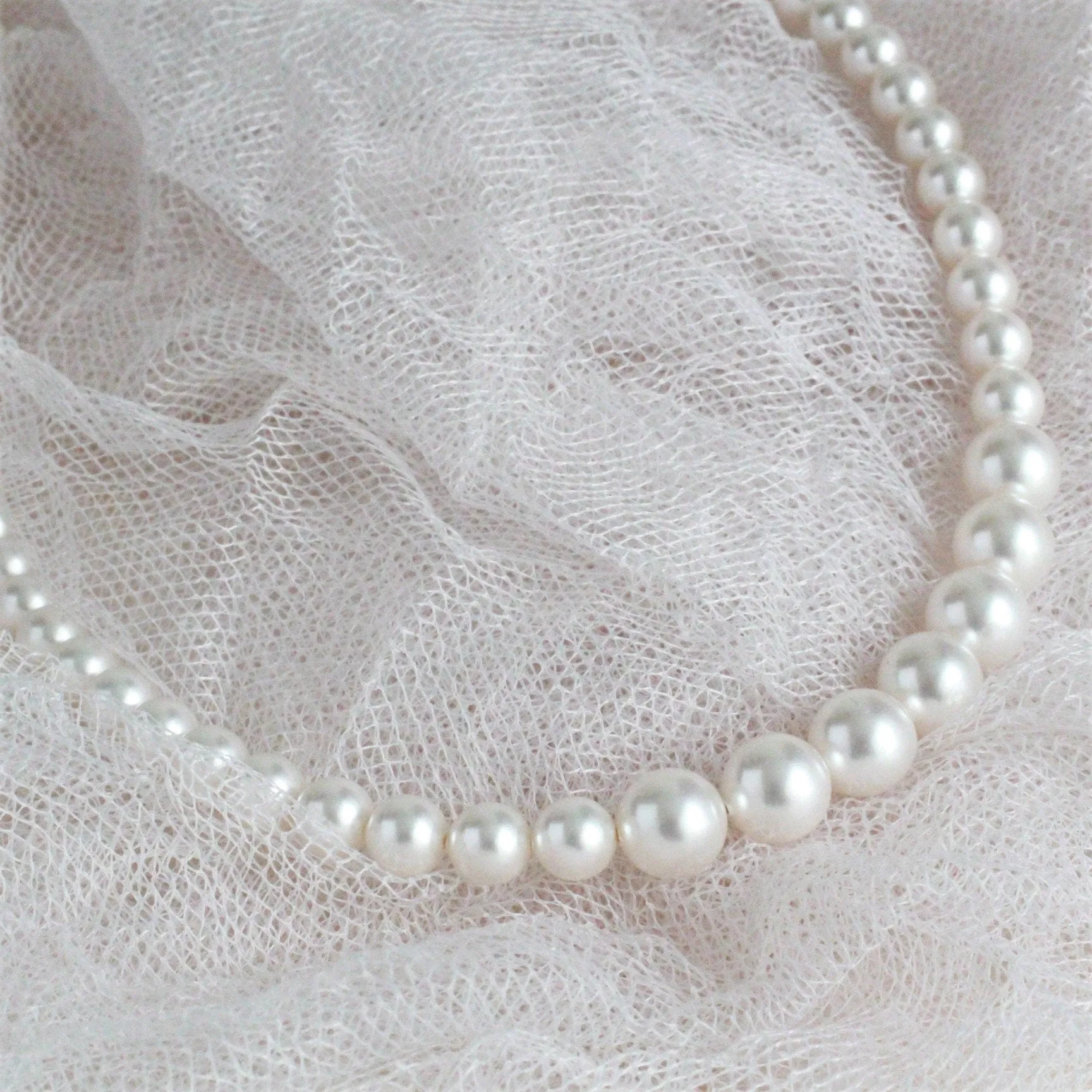 Graduating Pearl Necklace