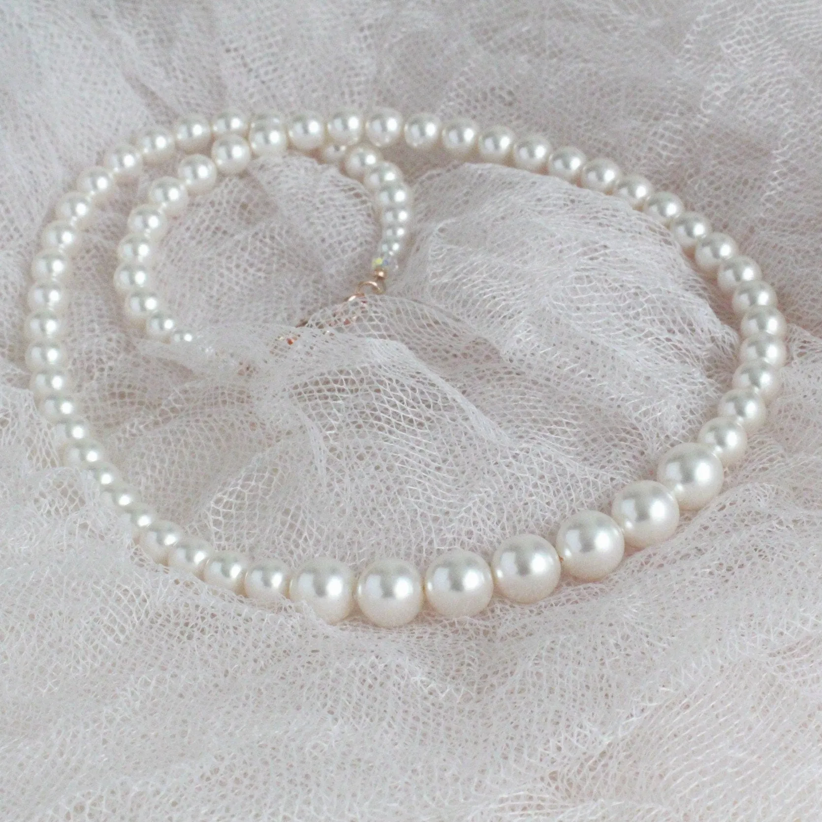 Graduating Pearl Necklace