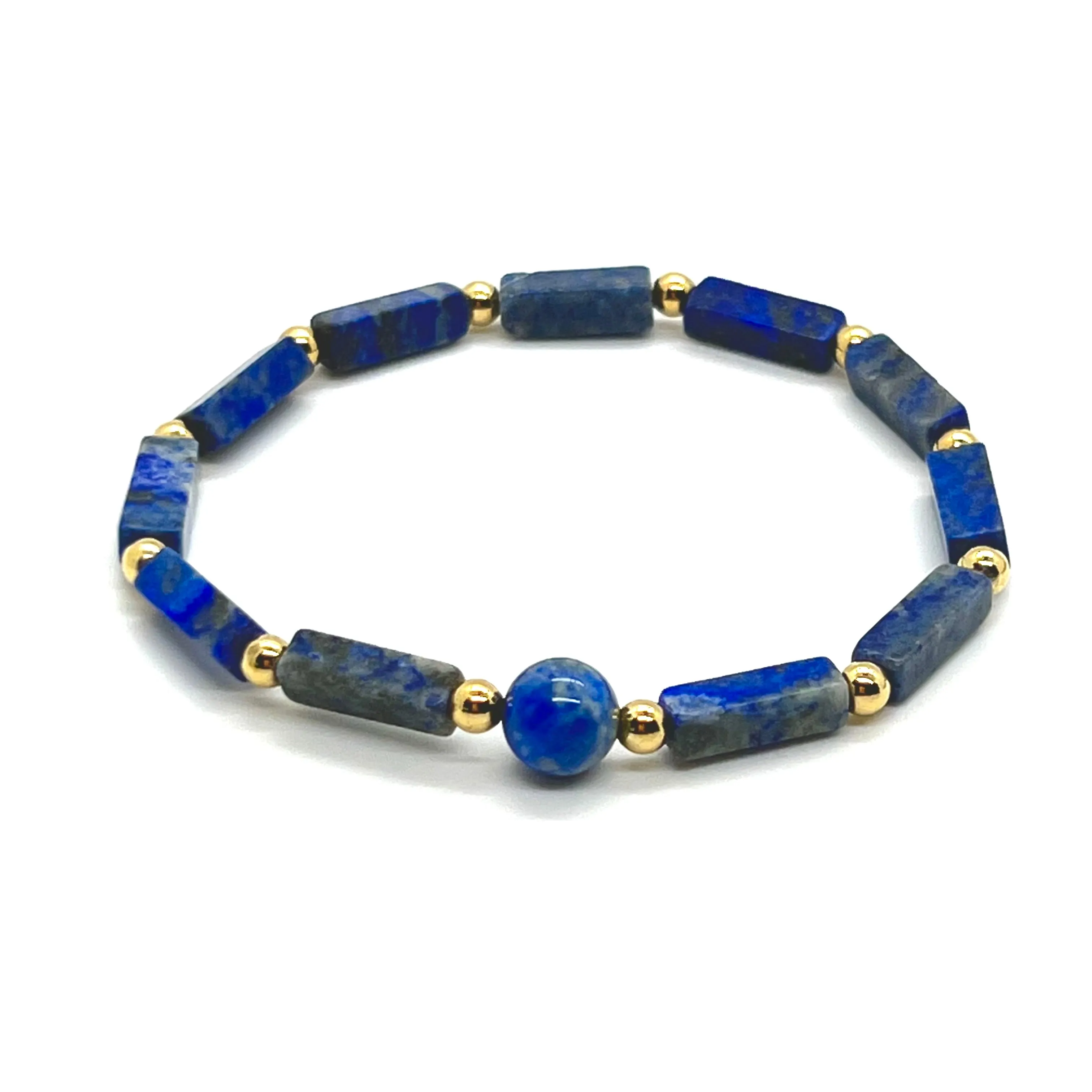 Lapis Lazuli & Hematite Pain Relief Bracelet Pack (Set Of 3)
