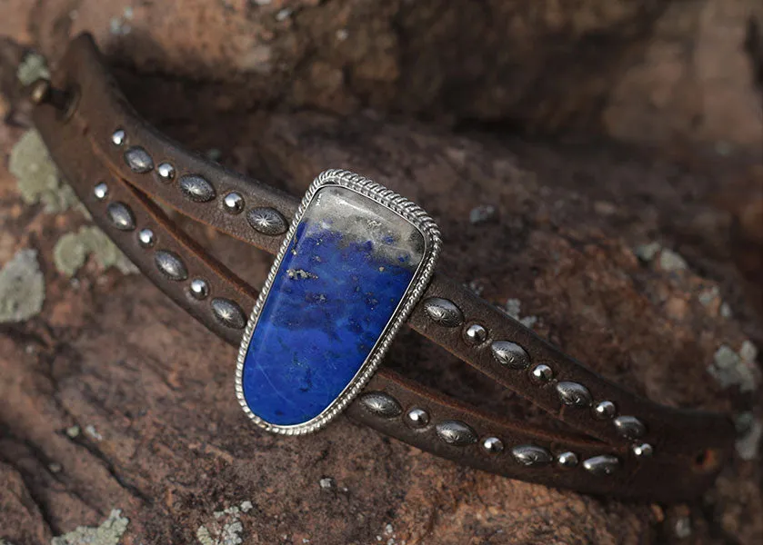 Lapis Lazuli Cuff