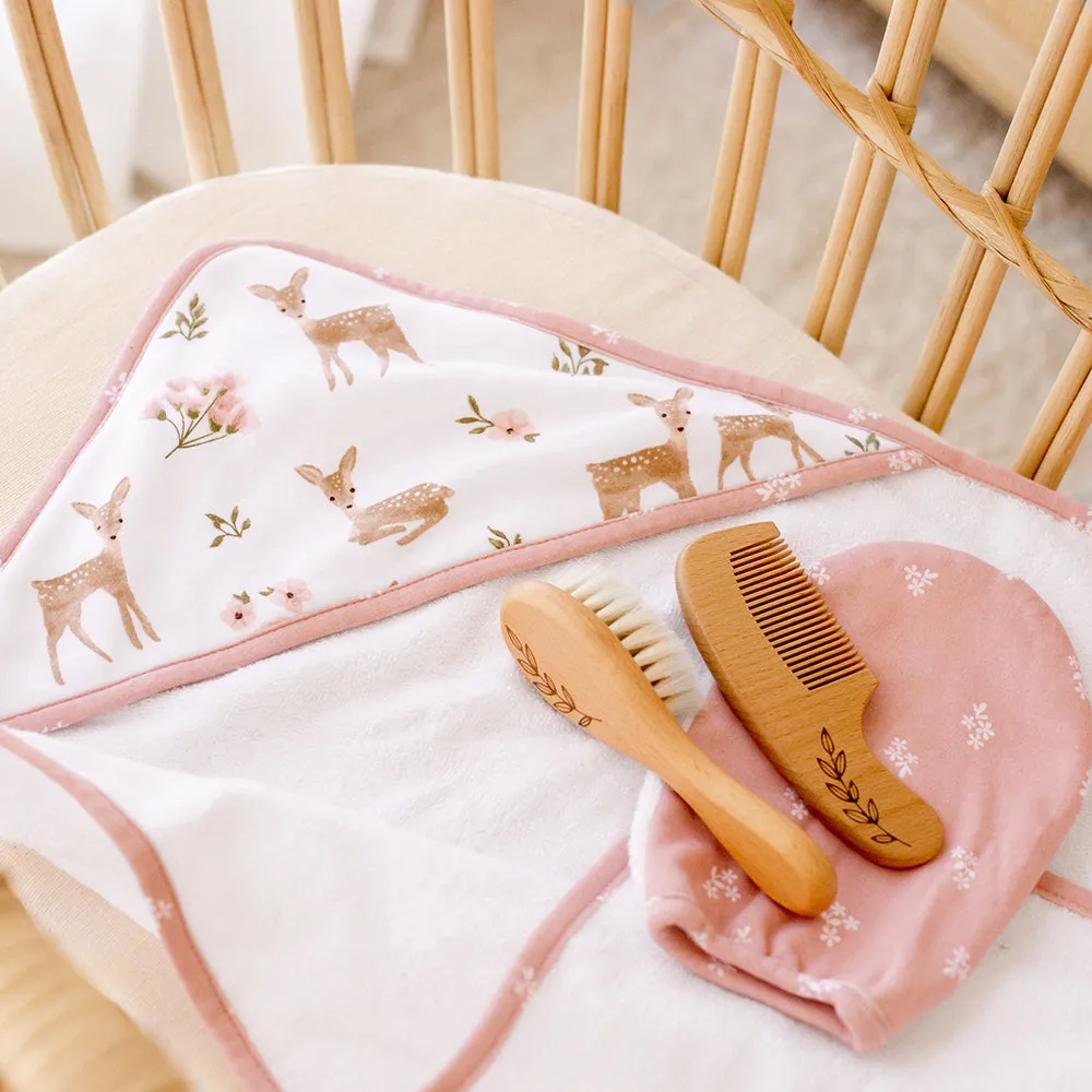 Living Textiles 4pc Baby Bath Gift Set - Sophia Garden