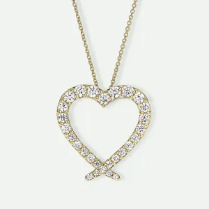 Liza | 9ct Yellow Gold 0.50ct tw Lab Grown Diamond Necklace