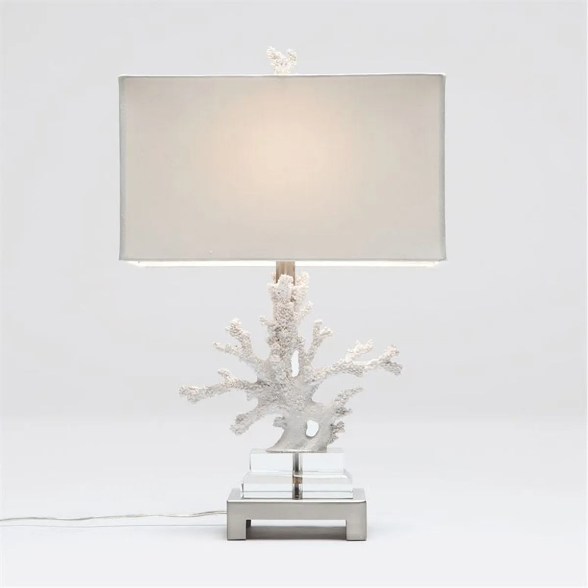 Made Goods Naia Metal Coral Table Lamp