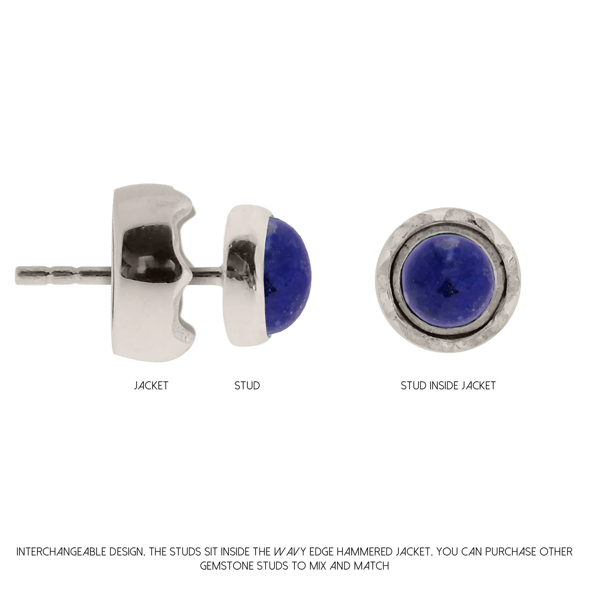 Maya Interchangeable Studs