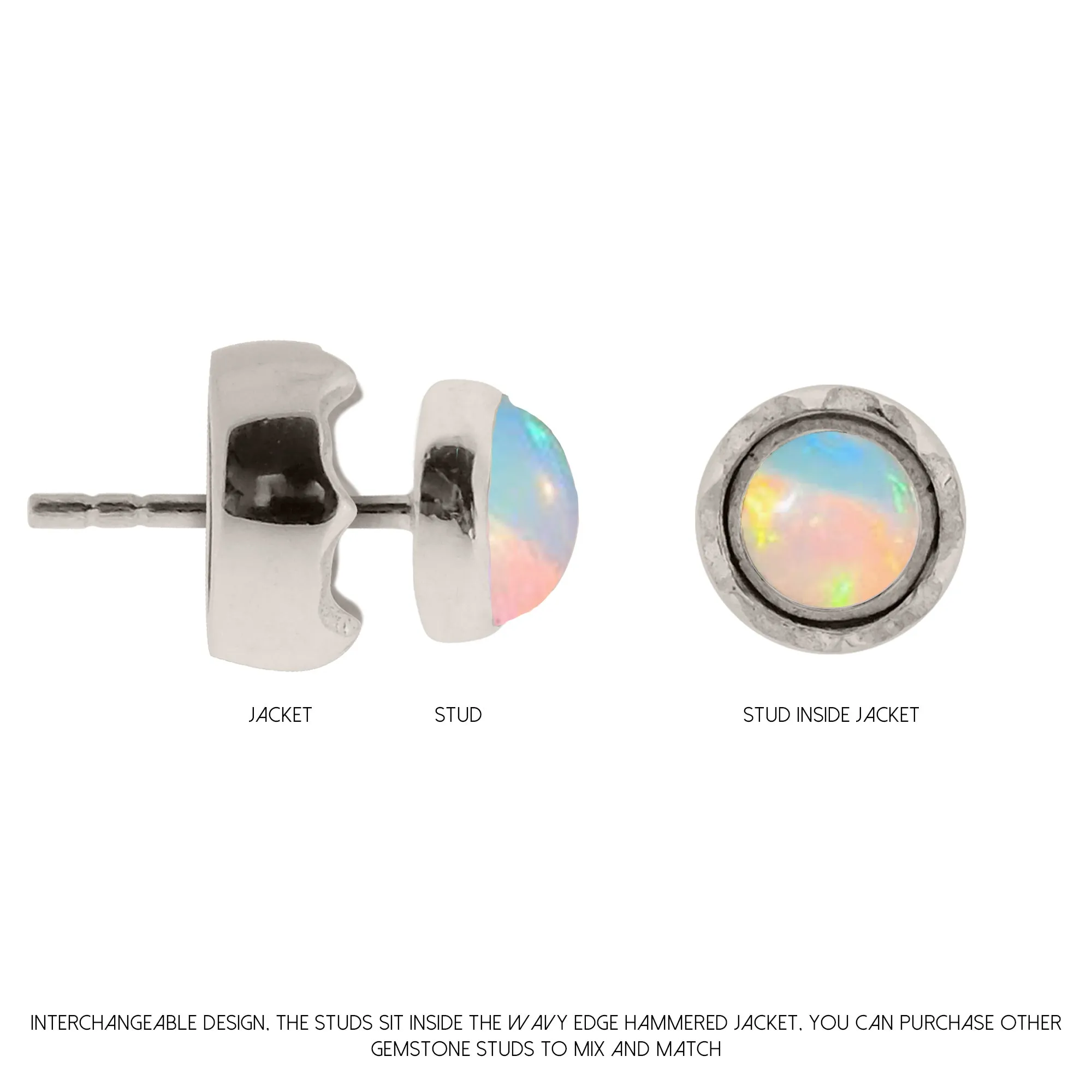 Maya Interchangeable Studs