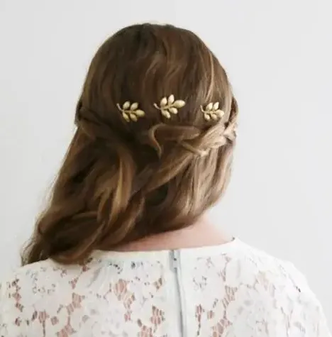 Mini Gold Athena Hair Combs