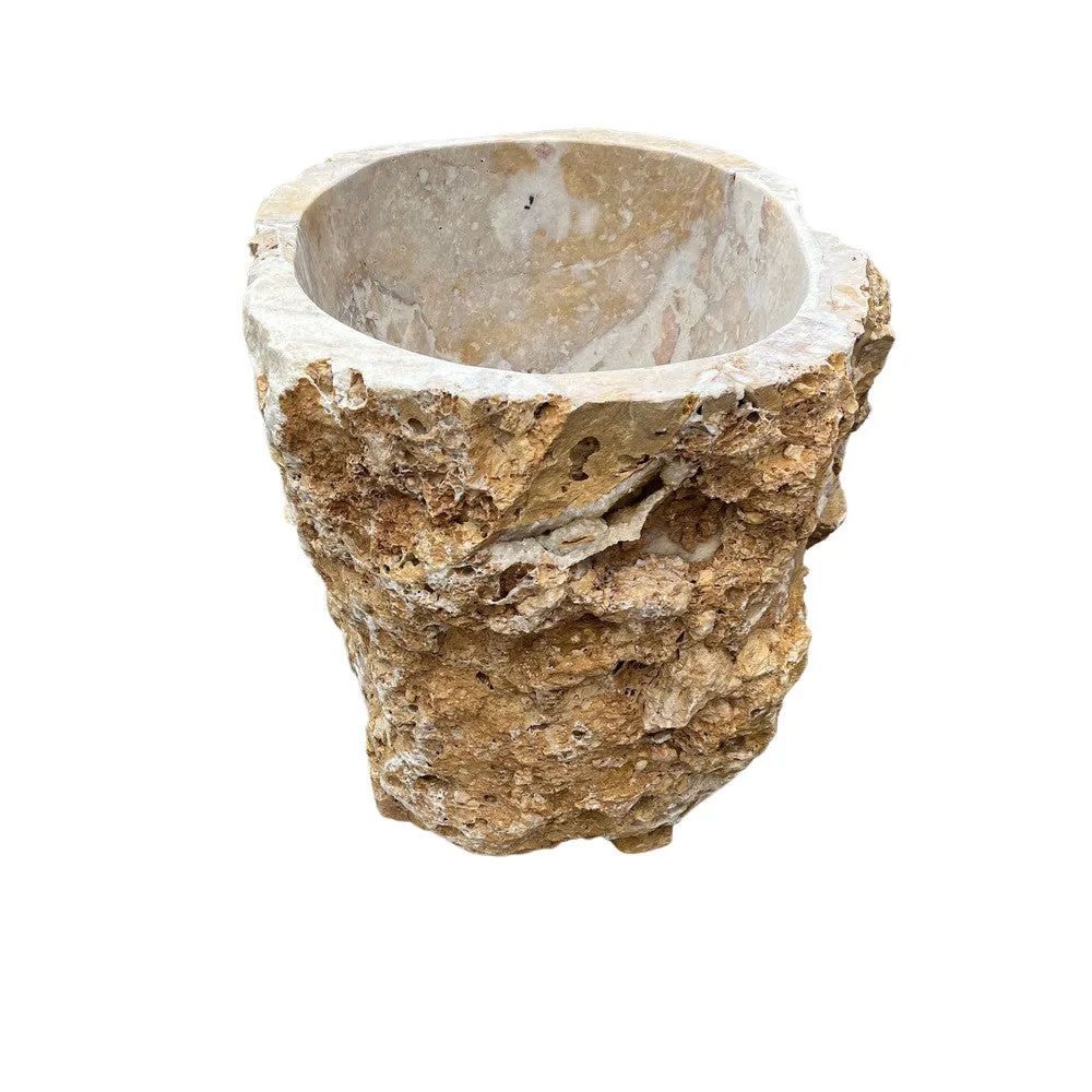 Natural Honey Onyx Planter