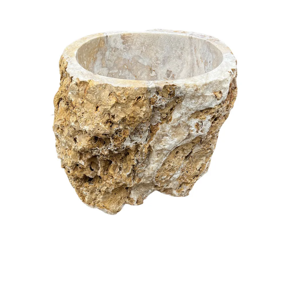 Natural Honey Onyx Planter