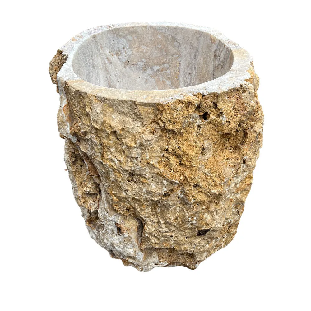 Natural Honey Onyx Planter