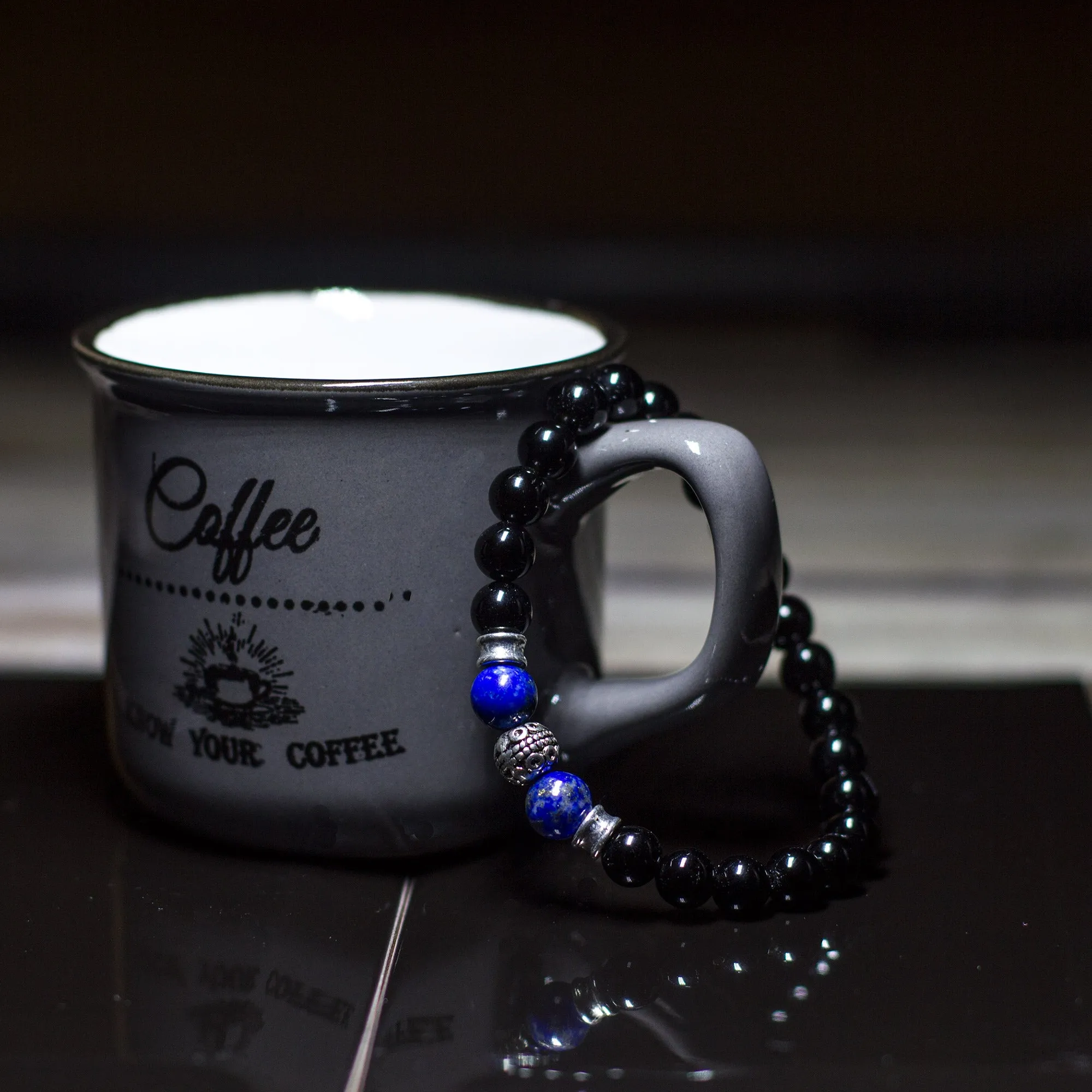 Obsidian Attention Bracelet