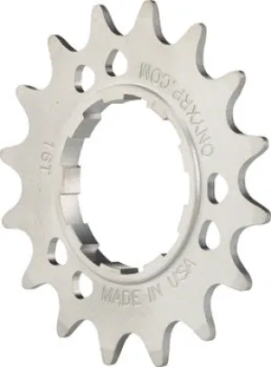 Onyx stainless steel hub cog