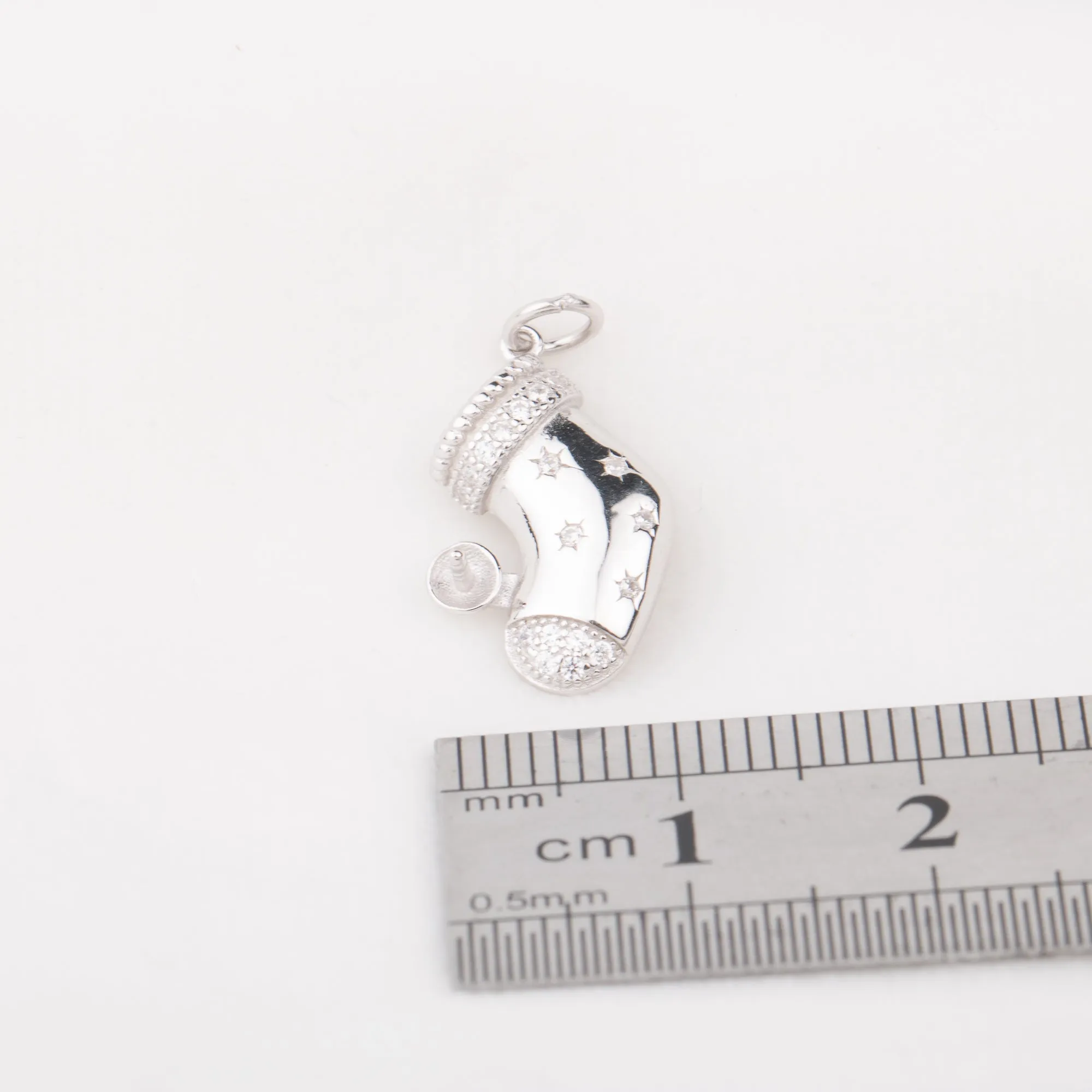 P010714 DIY 7-9mm Natural Freshwater pearl pendant accessory 925 sterling silver engagement jewelry necklace for women