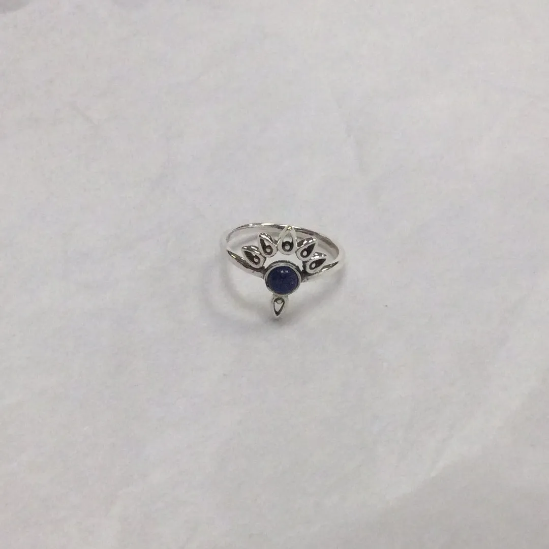Peacock Gemstone Ring