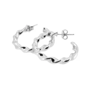 Pendientes CORAL PLATA